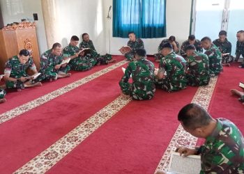 Hubdam I/BB Perbanyak Amalan Ibadah di bulan Suci Ramadhan dengan Tadarus Qur’an