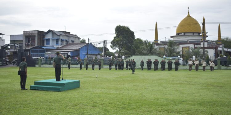 Hubdam I/BB Gelar Upacara Hari Kebangkitan Nasional dan Penaikan Bendera Merah Putih