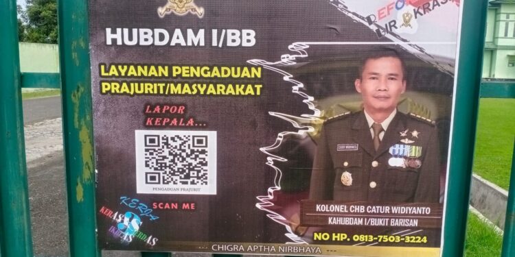 Spanduk Zona Integritas Hubdam I/BB