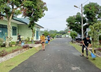 Remaja Hubdam I/BB Peduli Lingkungan: Gelar Pembersihan Seputar Mahubdam