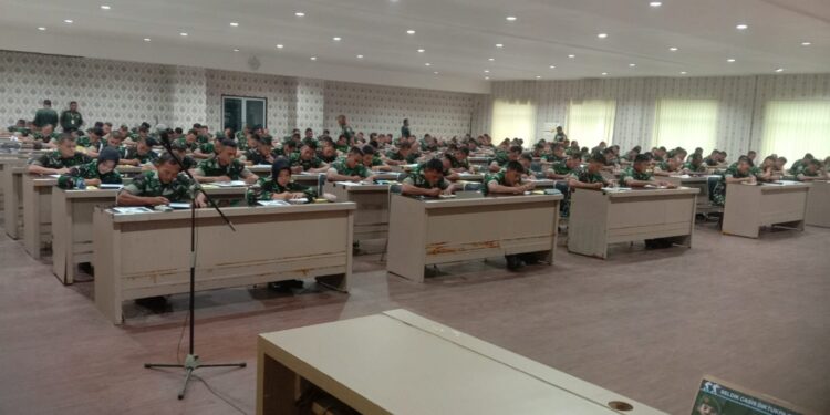 Personel Sound system Denhubdam I/BB : mendapat Apresiasi dari Panitia Penyelenggara Tes Akademik Secapa Reg