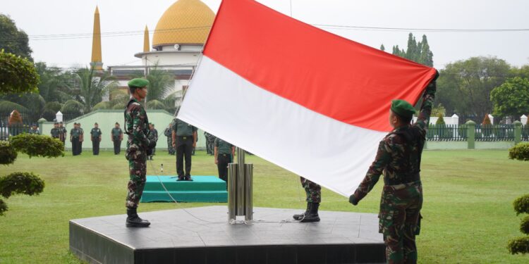 Hubdam I/BB Gelar Upacara 17 an Bulan Juli Tahun 2024