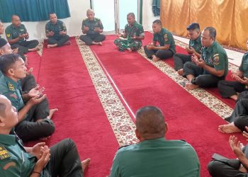 Prajurit Mahubdam I/BB Gelar Doa Bersama untuk Keselamatan dan Kemajuan Kodam I/BB