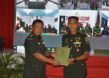 Personel Hubdam I/BB Gelar Sertijab Kahubdam Baru, Diawali Tradisi Penyambutan dan Ramah Tamah