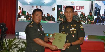 Personel Hubdam I/BB Gelar Sertijab Kahubdam Baru, Diawali Tradisi Penyambutan dan Ramah Tamah